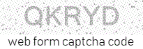Web Form Code