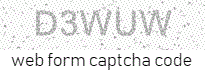 Web Form Code