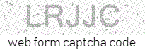 Web Form Code