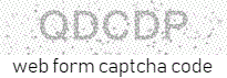 Web Form Code