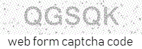 Web Form Code