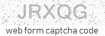 Web Form Code