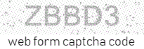 Web Form Code
