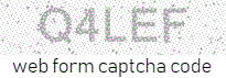 Web Form Code