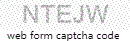 Web Form Code