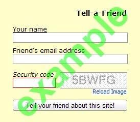 Ready-to-use Tell-a-Friend referral form